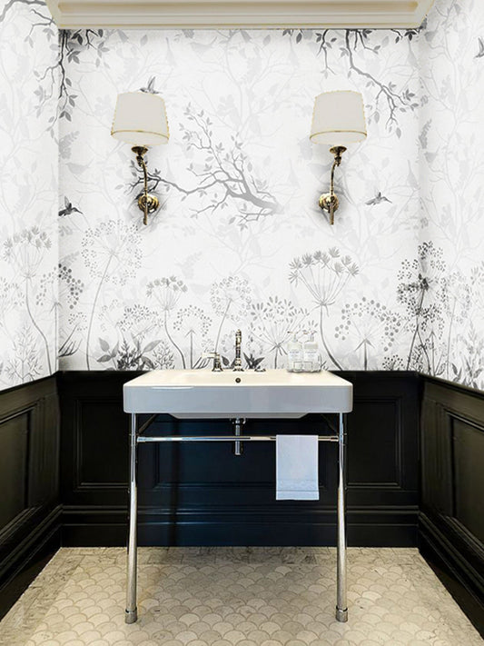 Wallpaper Non Woven/Canvas - The Perennial Garden