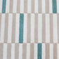 Carpet Hand Tufted 100% Woollen Beige And Brown And Turquoise Geometric Pattern - 4ft X 6ft