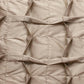 Technique Cushion Cover 100% Polyester Box Pleated Silver - 16" X 16"
