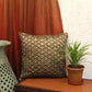 Cushion Cover Set Of 3 Embroidered Polyester Blend Pleating With Piping Multi-color  - 16" X 16"