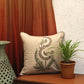 Cushion Cover Set Of 3 Embroidered Polyester Blend Pleating With Piping Multi-color  - 16" X 16"